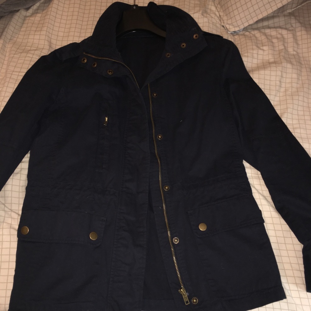 Navy light weight jacket